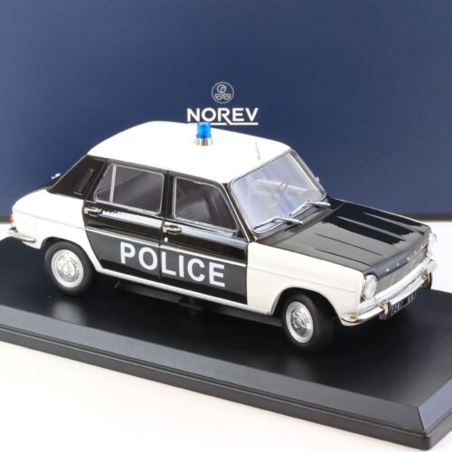 1:18 Norev Simca 1100 Police 1968 black/ white 185753 - Limited 300 pcs.