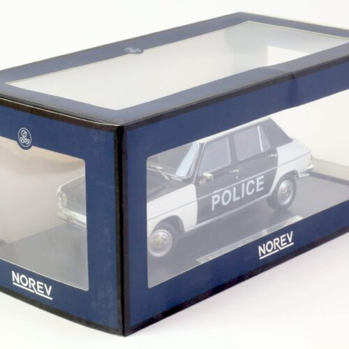 1:18 Norev Simca 1100 Police 1968 black/ white 185753 - Limited 300 pcs.