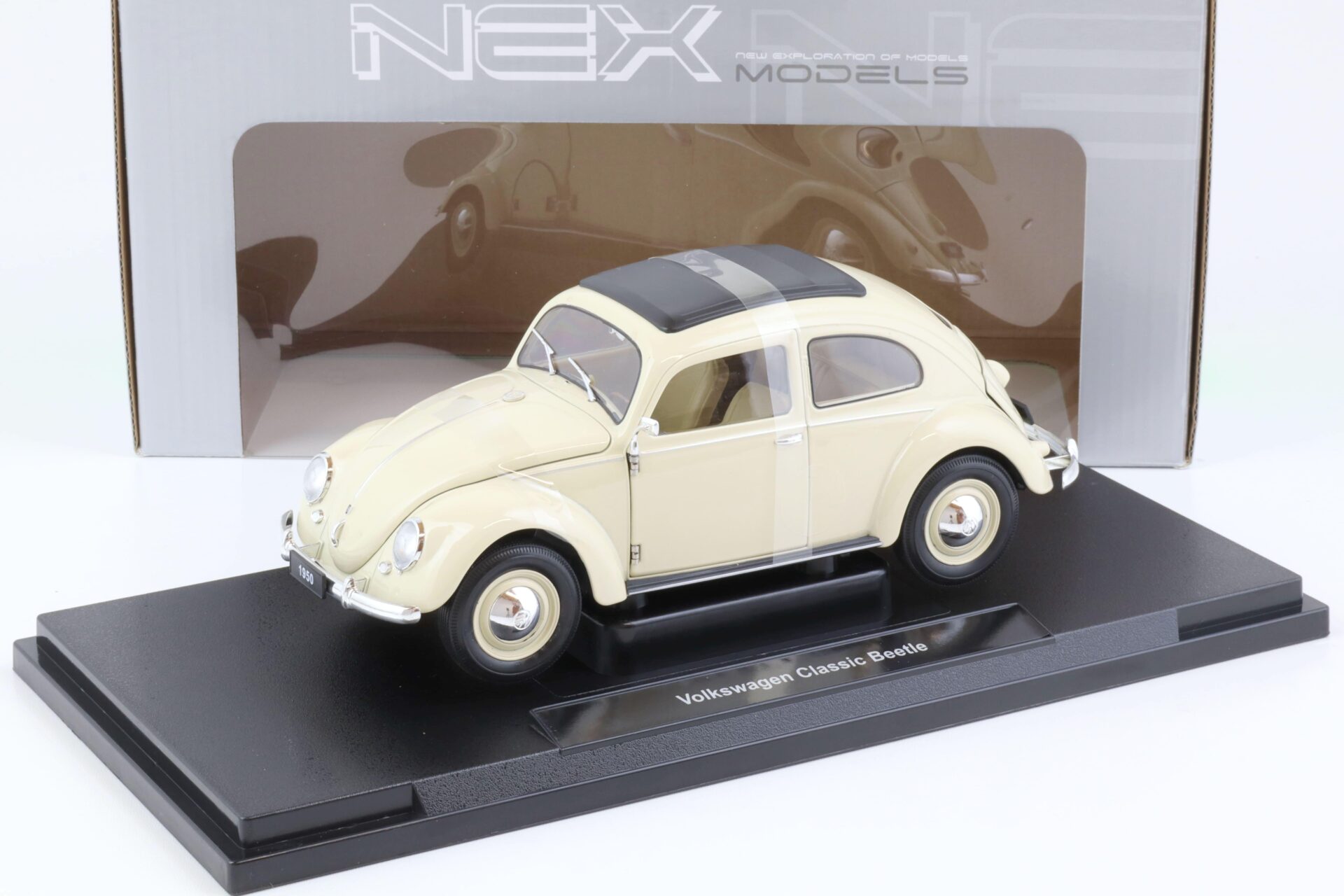 1:18 Welly 1950 VW Volkswagen Käfer Classic Beetle beige