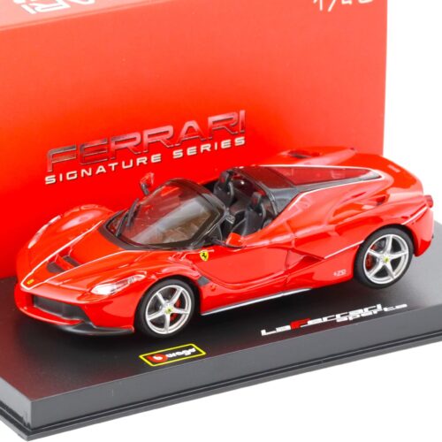 1:43 Bburago Signature Ferrari LaFerrari Aperta red
