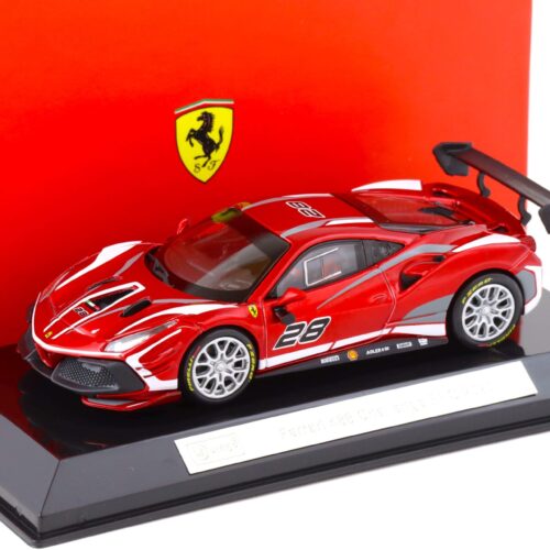 1:43 Bburago Ferrari 488 Challenge EVO #28 red 2020