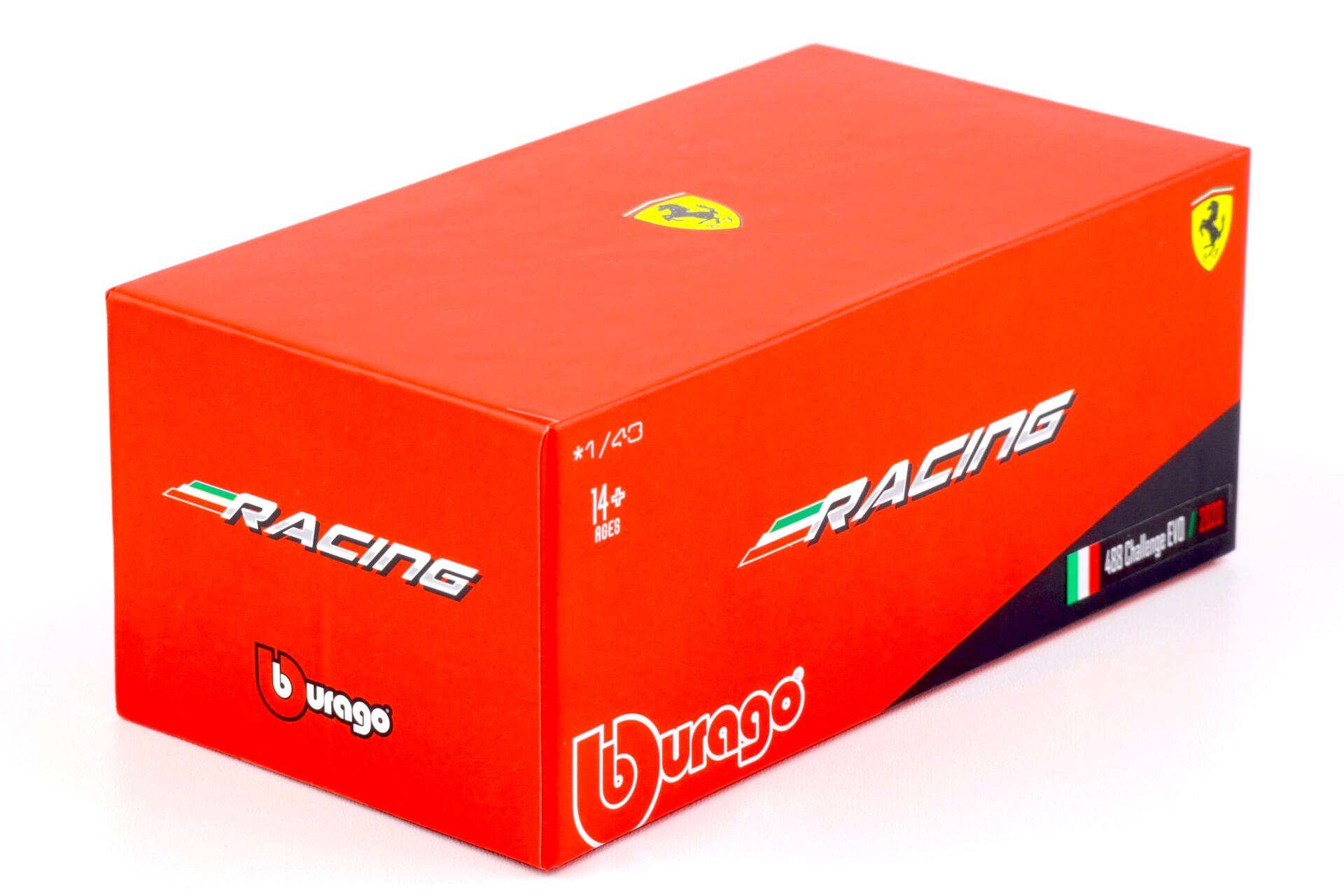 1:43 Bburago Ferrari 488 Challenge EVO #28 red 2020