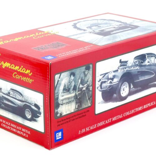 1:18 Precision Miniatures 1961 Chevrolet Corvette The Mazmanian Corvette red