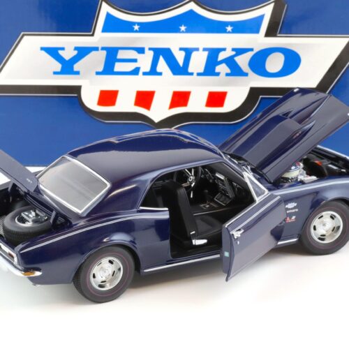 1:18 Exact Detail 1967 Chevrolet Camaro SS 427 Yenko Coupe dark blue