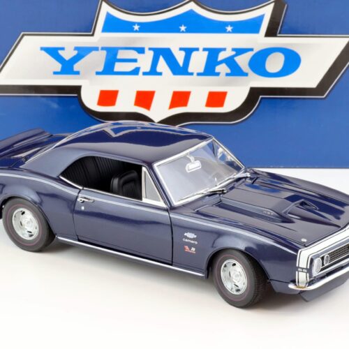 1:18 Exact Detail 1967 Chevrolet Camaro SS 427 Yenko Coupe dark blue