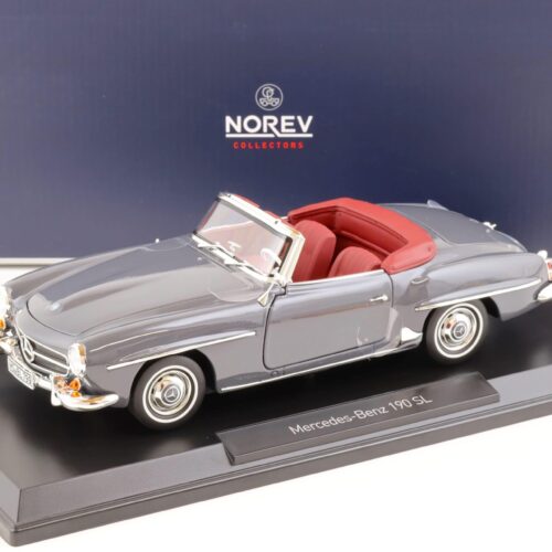 1:18 Norev Mercedes 190 SL Cabriolet 1957 grey 183402