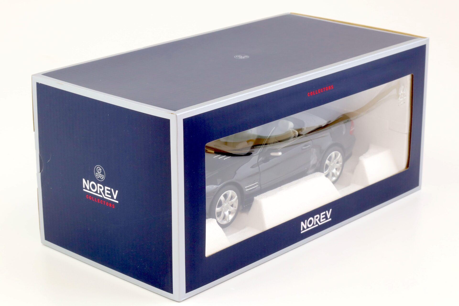 1:18 Norev Mercedes SL 500 R230 Convertible 2003 black 183840