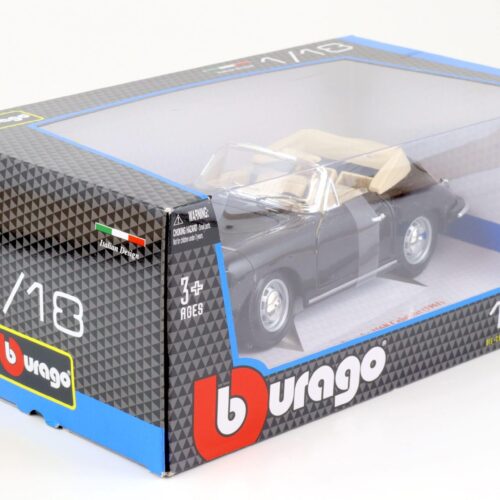 1:18 Bburago Porsche 356B Cabriolet 1961 black