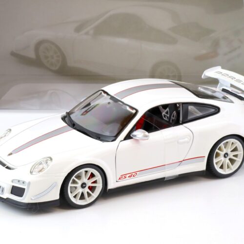 1:18 Bburago Porsche 911 (997) GT3 RS 4.0 Coupe white
