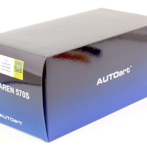 1:18 AUTOart McLaren 570S Coupe 2016 Mantis green/ black wheels 76042