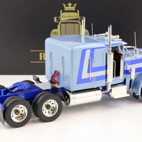 1:18 Road Kings LKW Peterbilt 359 SZM 1967 light blue metallic/ blue/ silver
