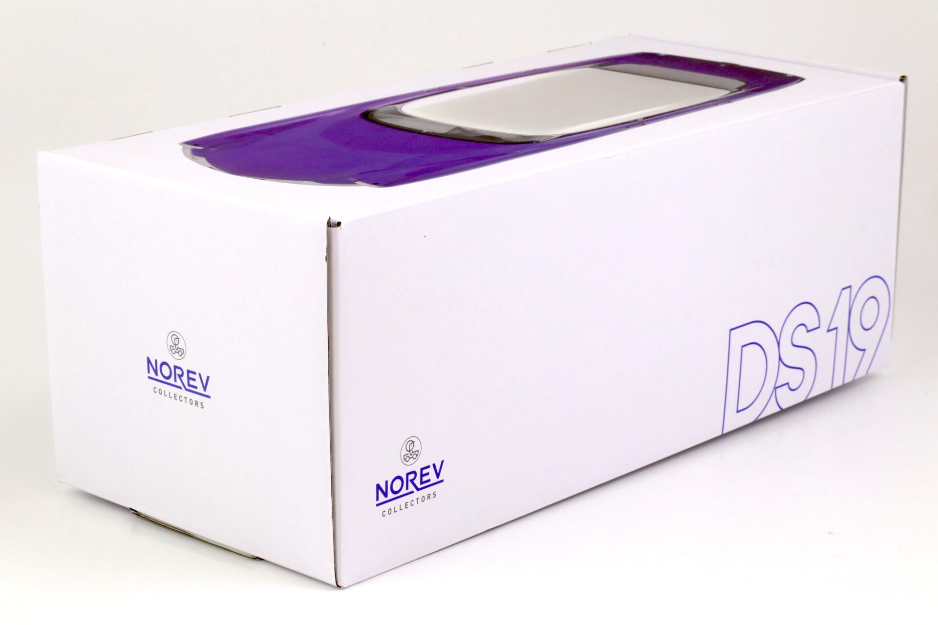 1:12 Norev Citroen DS 19 Bleu Delphinium blue & Blanc white 1959