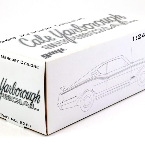 1:24 GMP 1969 Mercury Cyclone Coupe Cale Yarborough Special white/ red