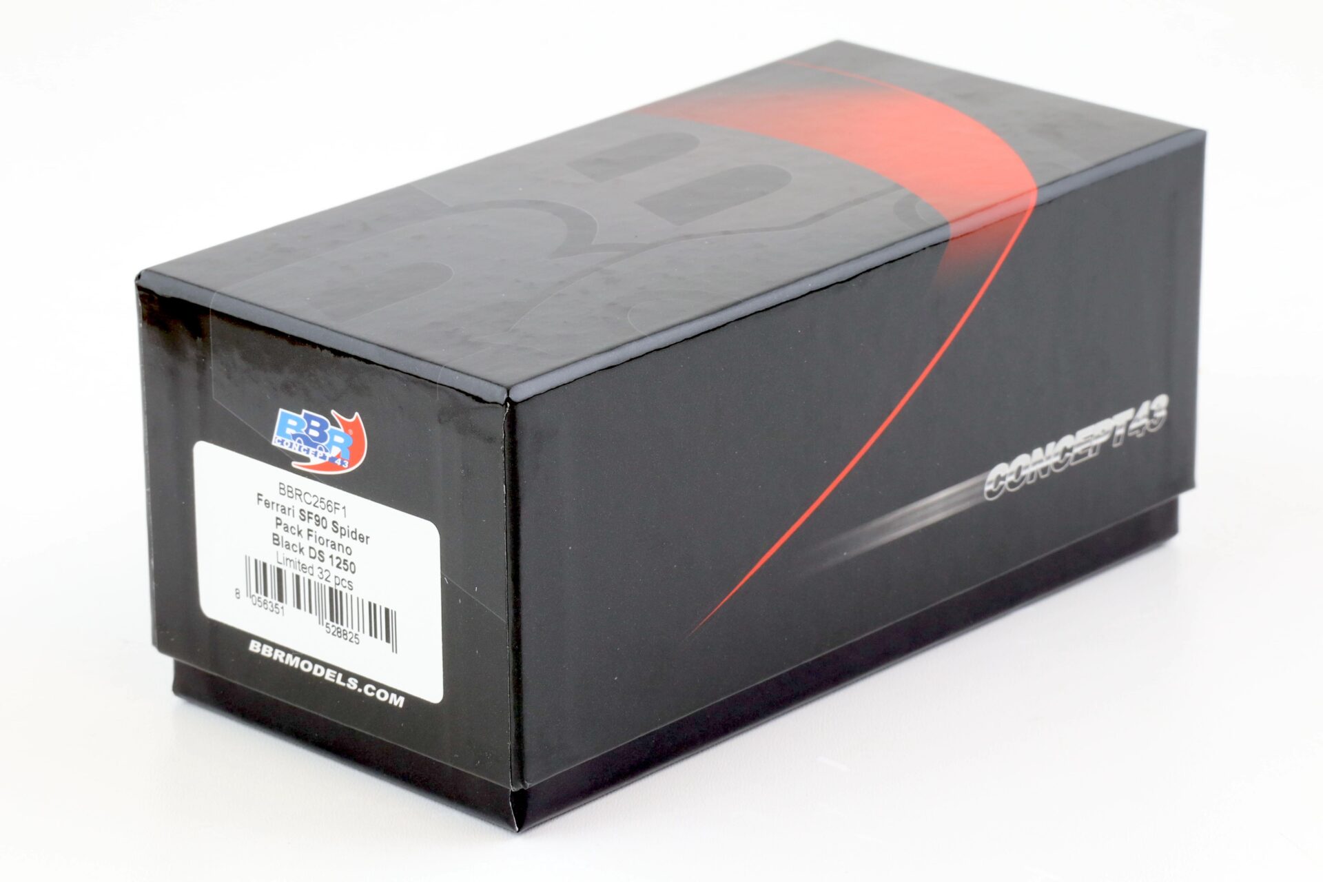 1:43 BBR Ferrari SF90 Spider Pack Fiorano black DS 1250 - Limited Edition 32 pcs.