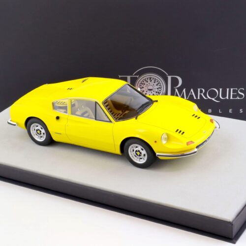 1:12 TOP Marques Ferrari Dino 246 GT Coupe 1972 yellow TOP12-02B