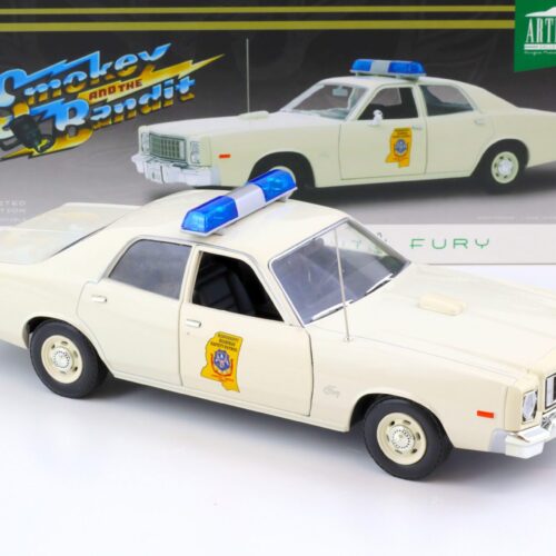 1:18 Greenlight 1975 Plymouth Fury Mississippi Highway Patrol SMOKEY & BANDIT