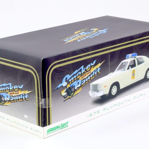 1:18 Greenlight 1975 Plymouth Fury Mississippi Highway Patrol SMOKEY & BANDIT