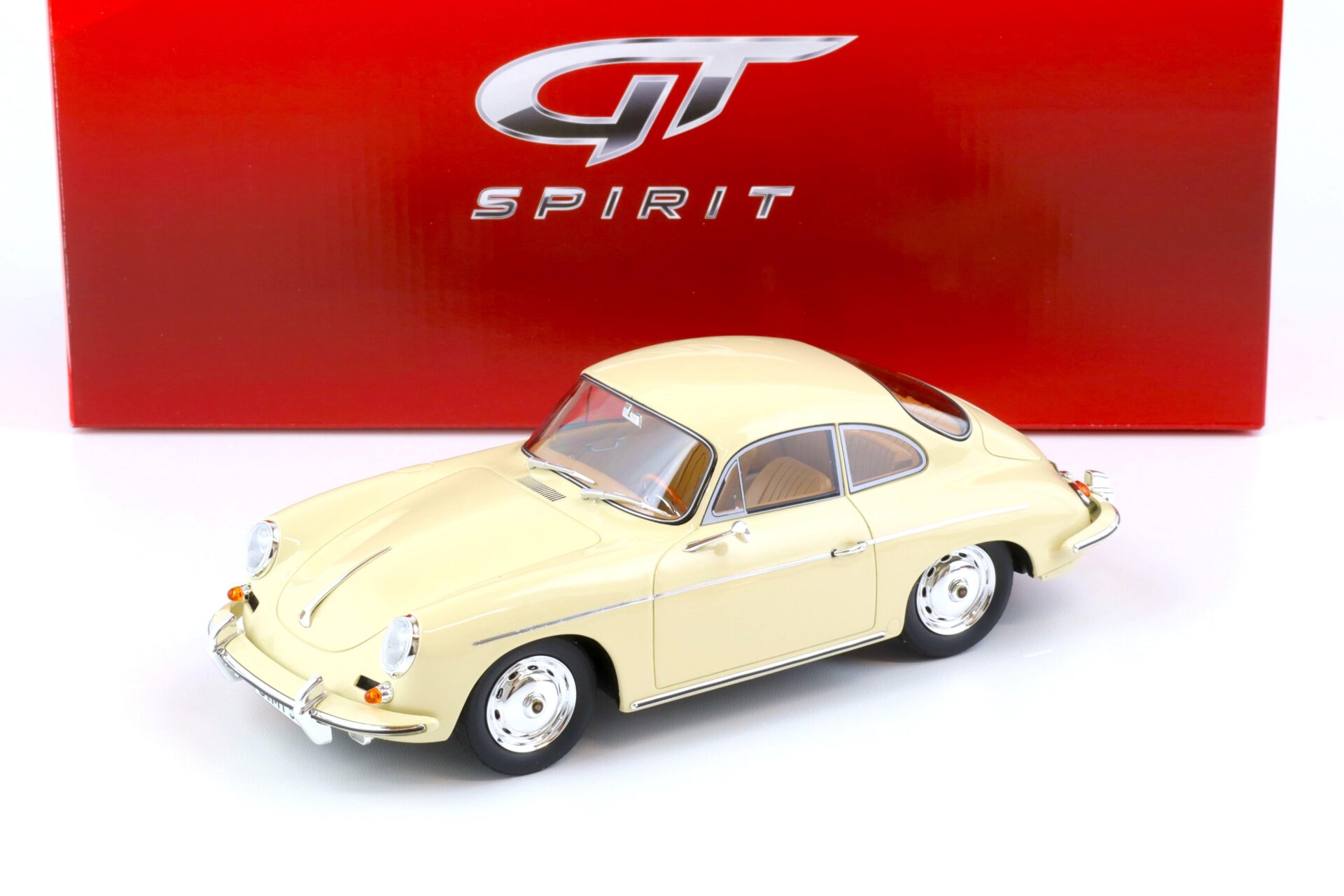 1:18 GT Spirit GT010ZM Porsche 356 B Carrera 2 Coupe elfenbein