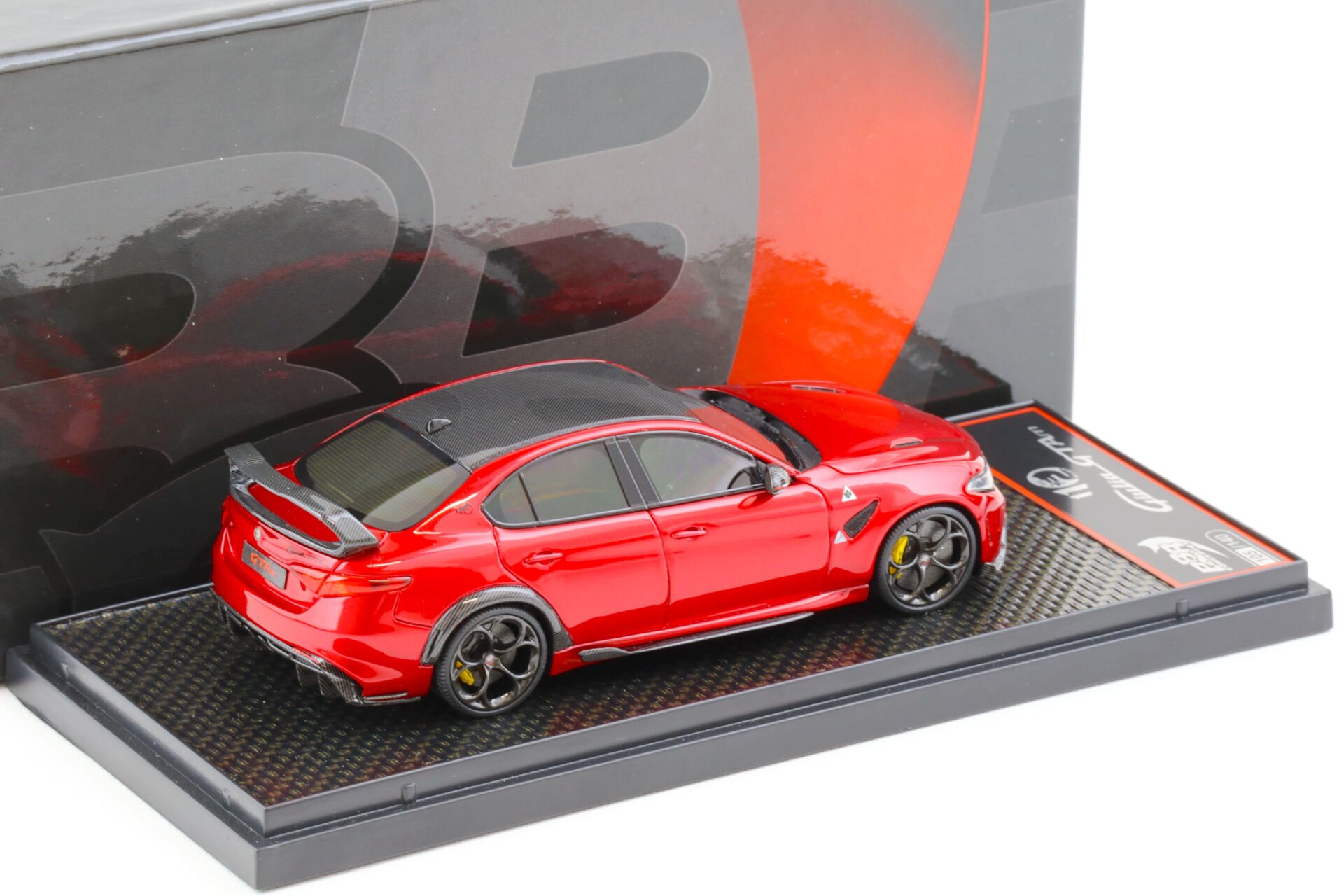 1:43 BBR Alfa Romeo Giulia GTAm Rosso GTA red - Limited 140 pcs.
