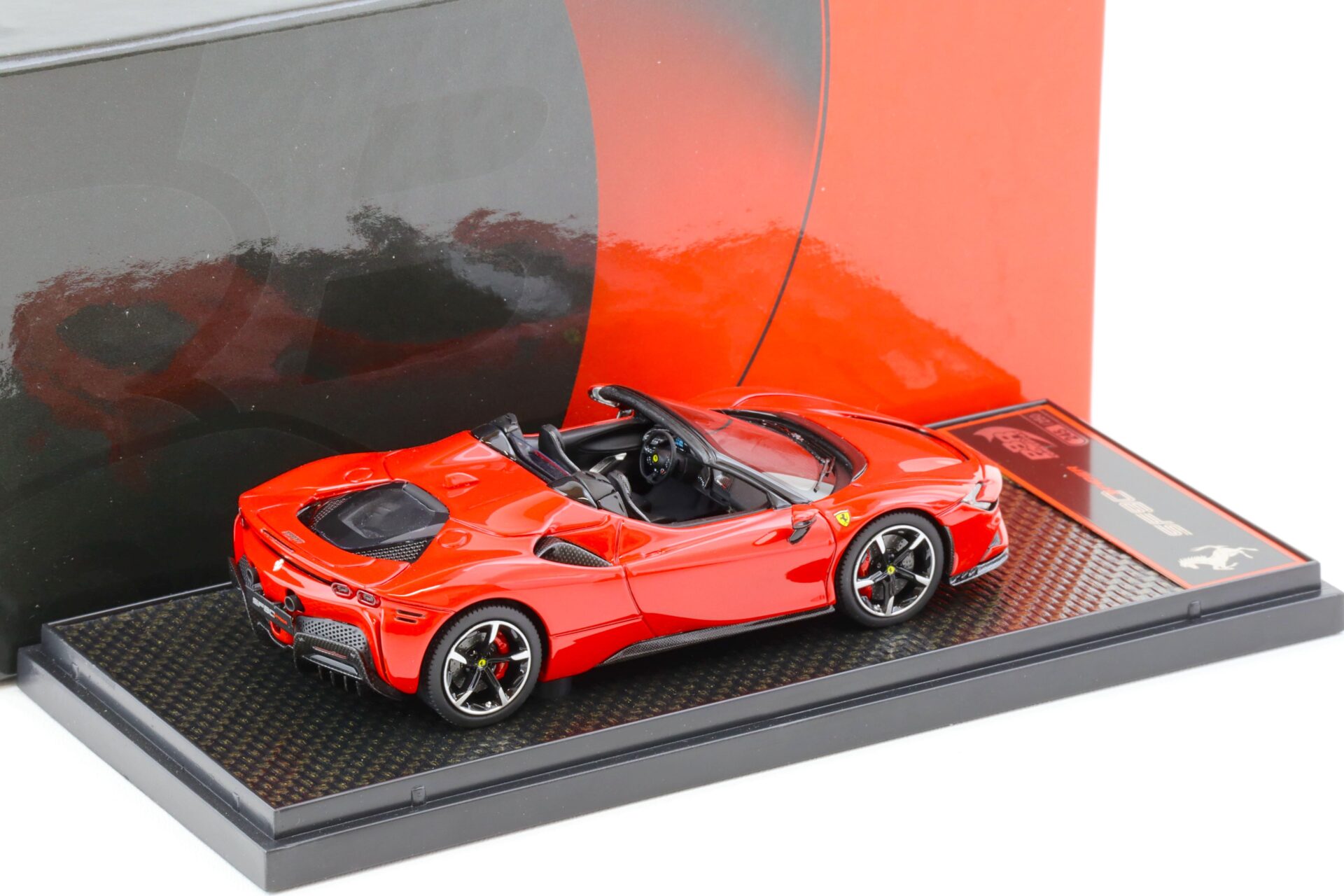 1:43 BBR Ferrari SF90 Spider Rosso Corsa 322 red - Limited 250 pcs.