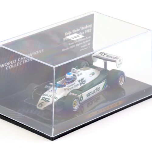 1:43 Minichamps Williams FW08 Rosberg World Champion 1982 Finish Line