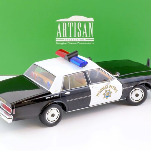 1:18 Greenlight 1989 Chevrolet Caprice California Highway Patrol black/ white