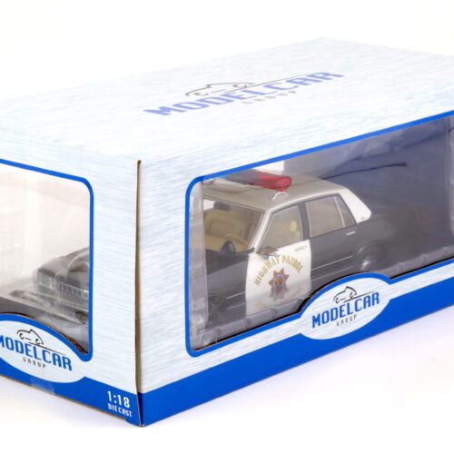 1:18 MCG Chevrolet Caprice California Highway Patrol Police 1987 black/ white