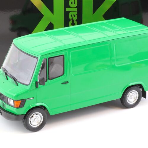 1:18 KK-Scale Mercedes 208D Delivery Van Kastenwagen green