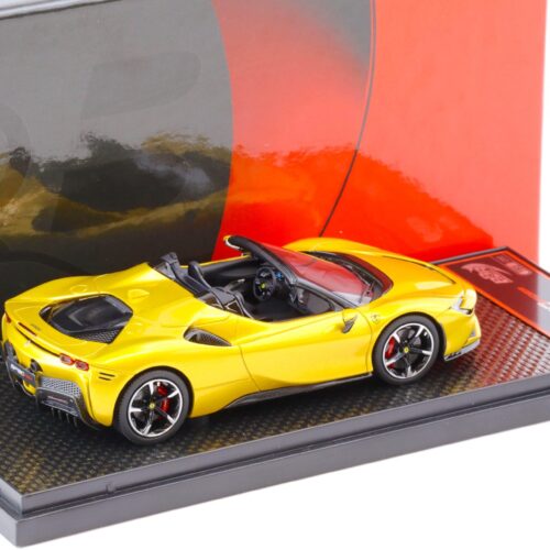1:43 BBR Ferrari SF90 Spider Giallo Monte Carlo yellow - Limited 200 pcs.