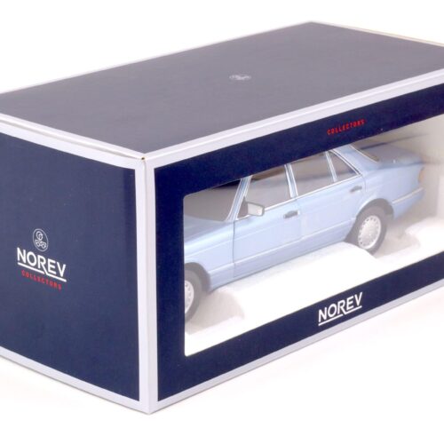 1:18 Norev Mercedes 560 SEL W126 Limousine 1991 pearl blue metallic