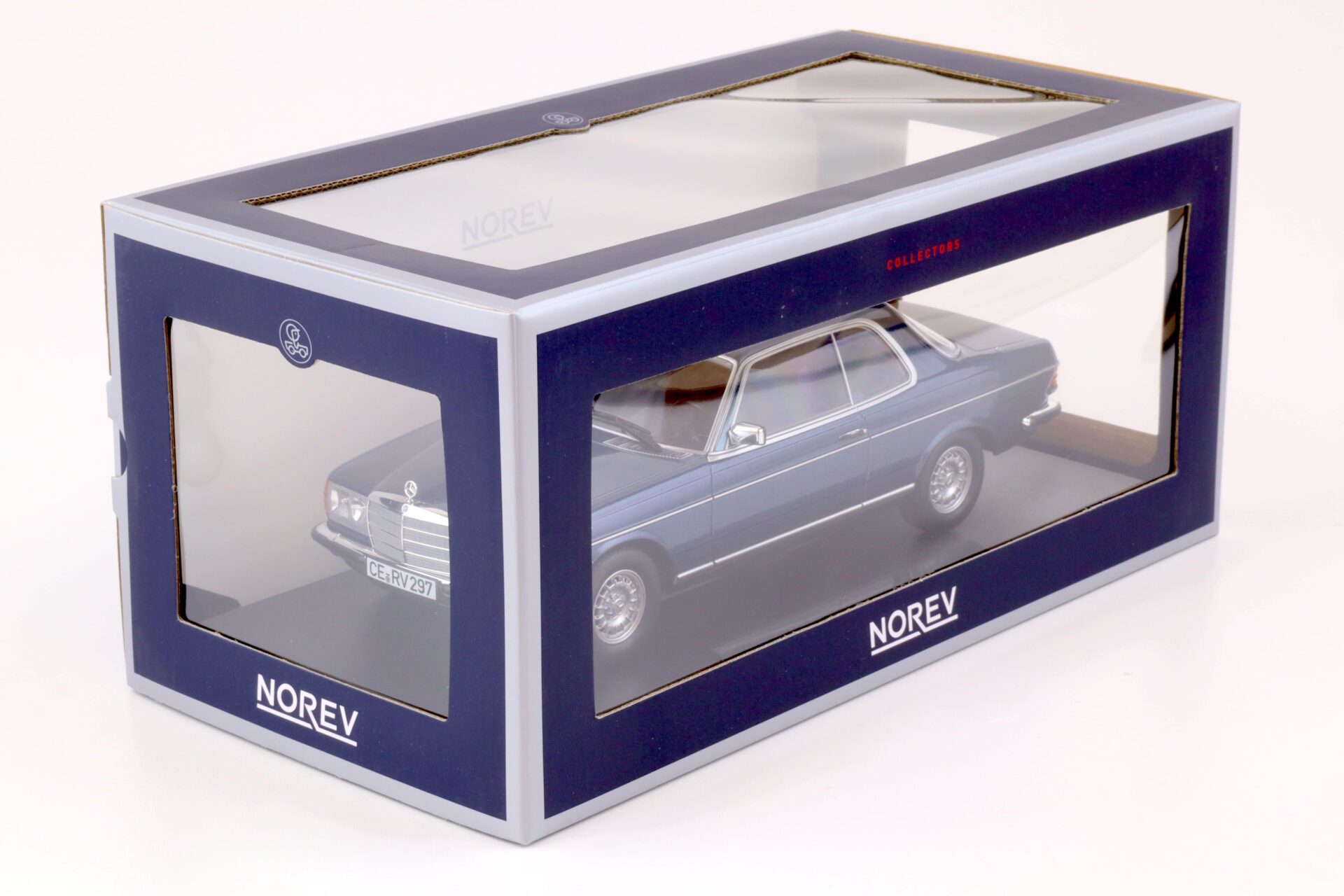 1:18 Norev Mercedes 280 CE Coupe 1980 blue metallic 183589
