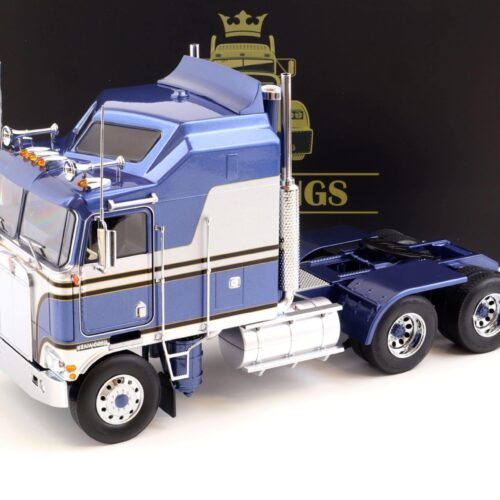 1:18 Road Kings LKW Kenworth K100 Aerodyne 1976 blue metallic/silver