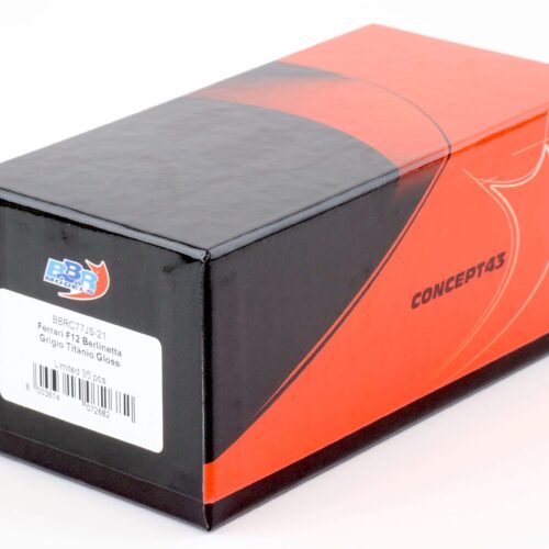 1:43 BBR Ferrari F12 Berlinetta Grigio Titans Gloss - Limited 35 pcs. - Image 3