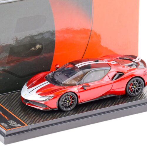 1:43 BBR Ferrari SF90 Stradale Pack Fiorano Rosso Fuoco red - Limited 99 pcs.