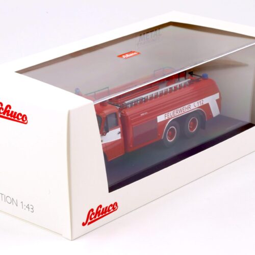 1:43 Schuco Tatra T138 FEUERWEHR DDR red/ white