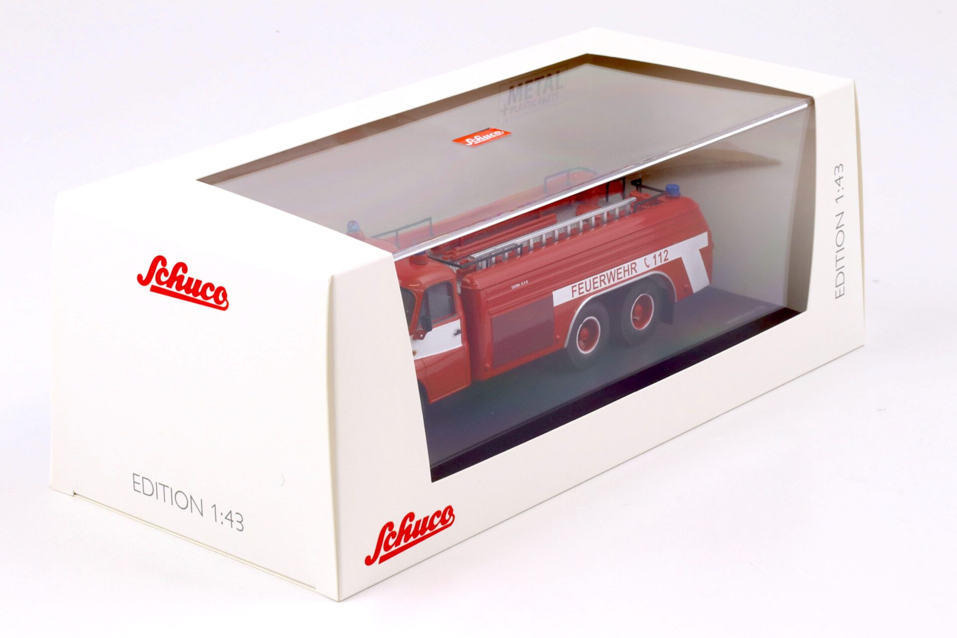 1:43 Schuco Tatra T138 FEUERWEHR DDR red/ white