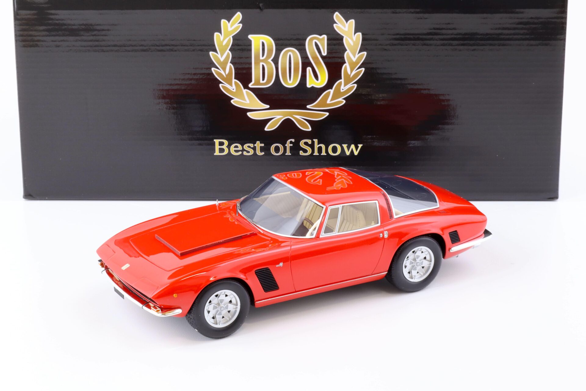 1:18 BOS-Models ISO Grifo 7 Litri (IR8) 1972 red BOS133