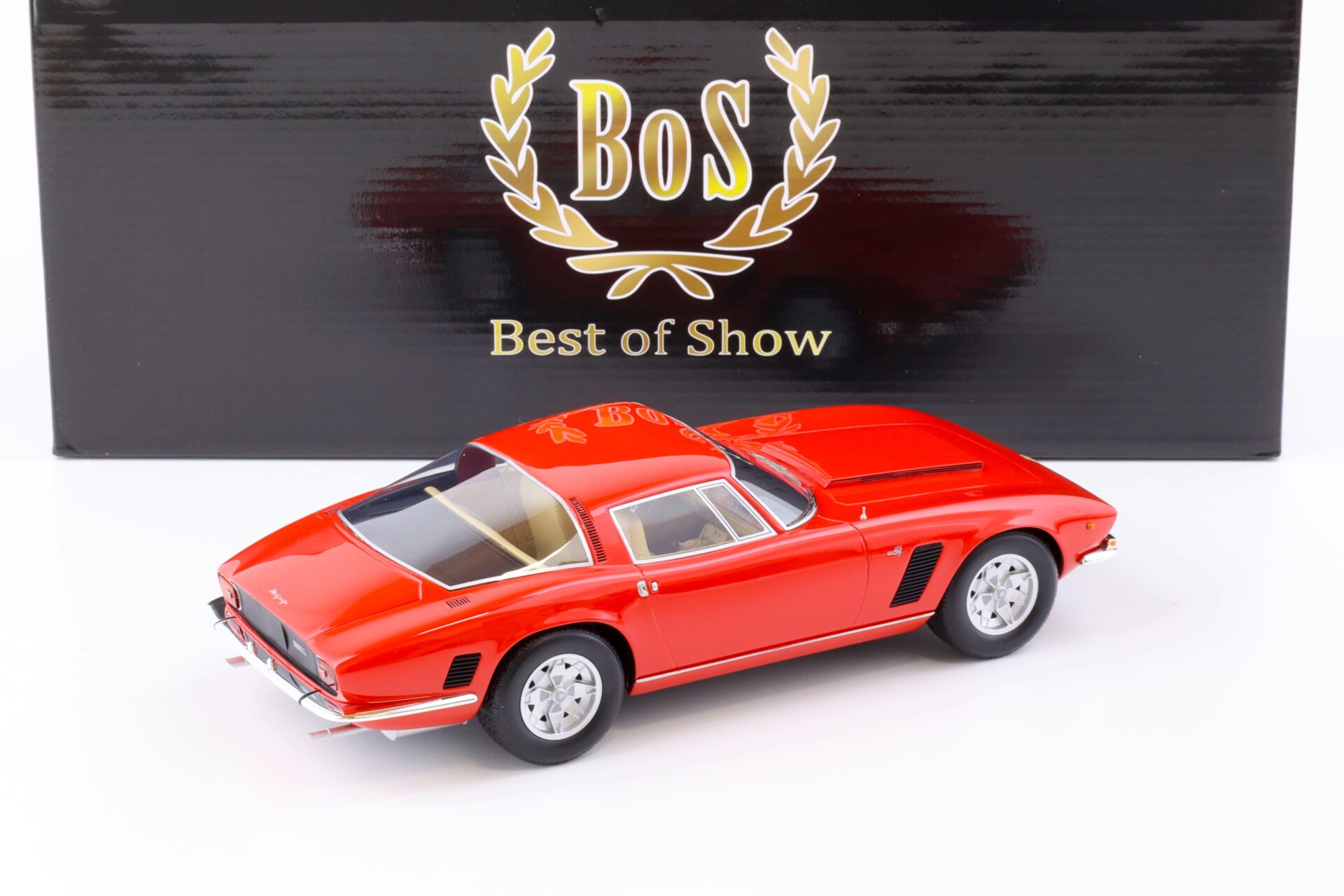 1:18 BOS-Models ISO Grifo 7 Litri (IR8) 1972 red BOS133