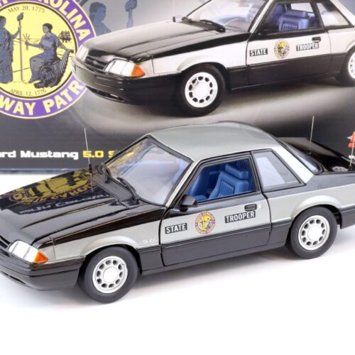 1:18 GMP 1993 Ford Mustang 5.0 SSP North Carolina Highway Patrol State Trooper