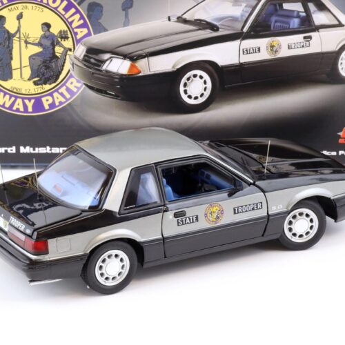 1:18 GMP 1993 Ford Mustang 5.0 SSP North Carolina Highway Patrol State Trooper