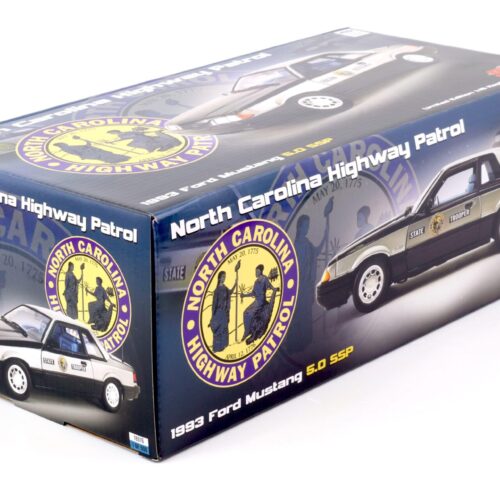 1:18 GMP 1993 Ford Mustang 5.0 SSP North Carolina Highway Patrol State Trooper