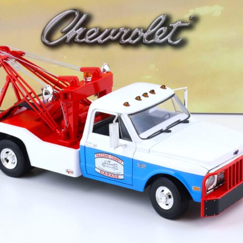 1:18 Greenlight 1969 Chevrolet C-30 Dually Wrecker Abschlepper HAZZARD Country Garage