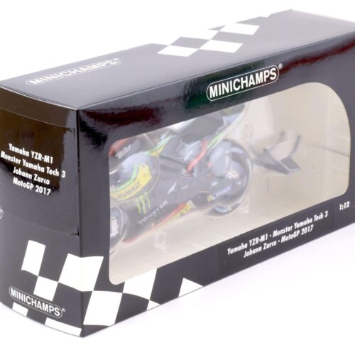 1:12 Minichamps Yamaha YZR-M1 Monster Yamaha Tech 3 Johann Zarco MotoGP 2017