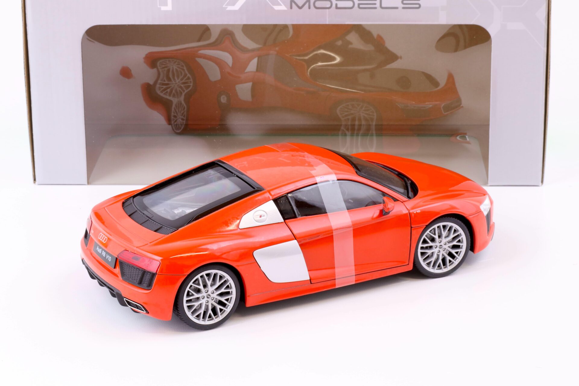 1:18 Welly Audi R8 V10 Coupe red 2016