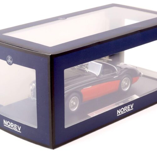 1:18 Norev Austin Healey 3000 MK.2 black/ red 1961 - Limited 200 pcs. - Image 4
