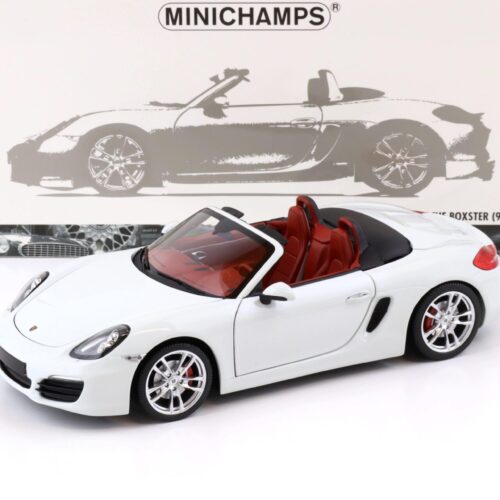 1:18 Minichamps Porsche Boxster S (981) white 2012