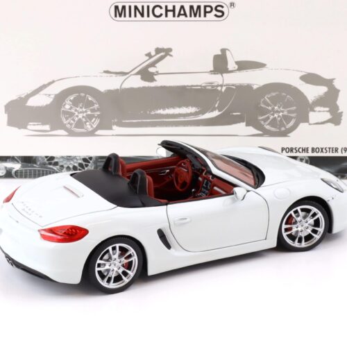 1:18 Minichamps Porsche Boxster S (981) white 2012