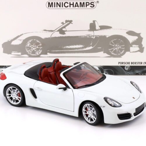 1:18 Minichamps Porsche Boxster S (981) white 2012