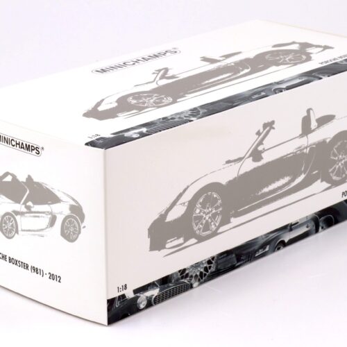1:18 Minichamps Porsche Boxster S (981) white 2012