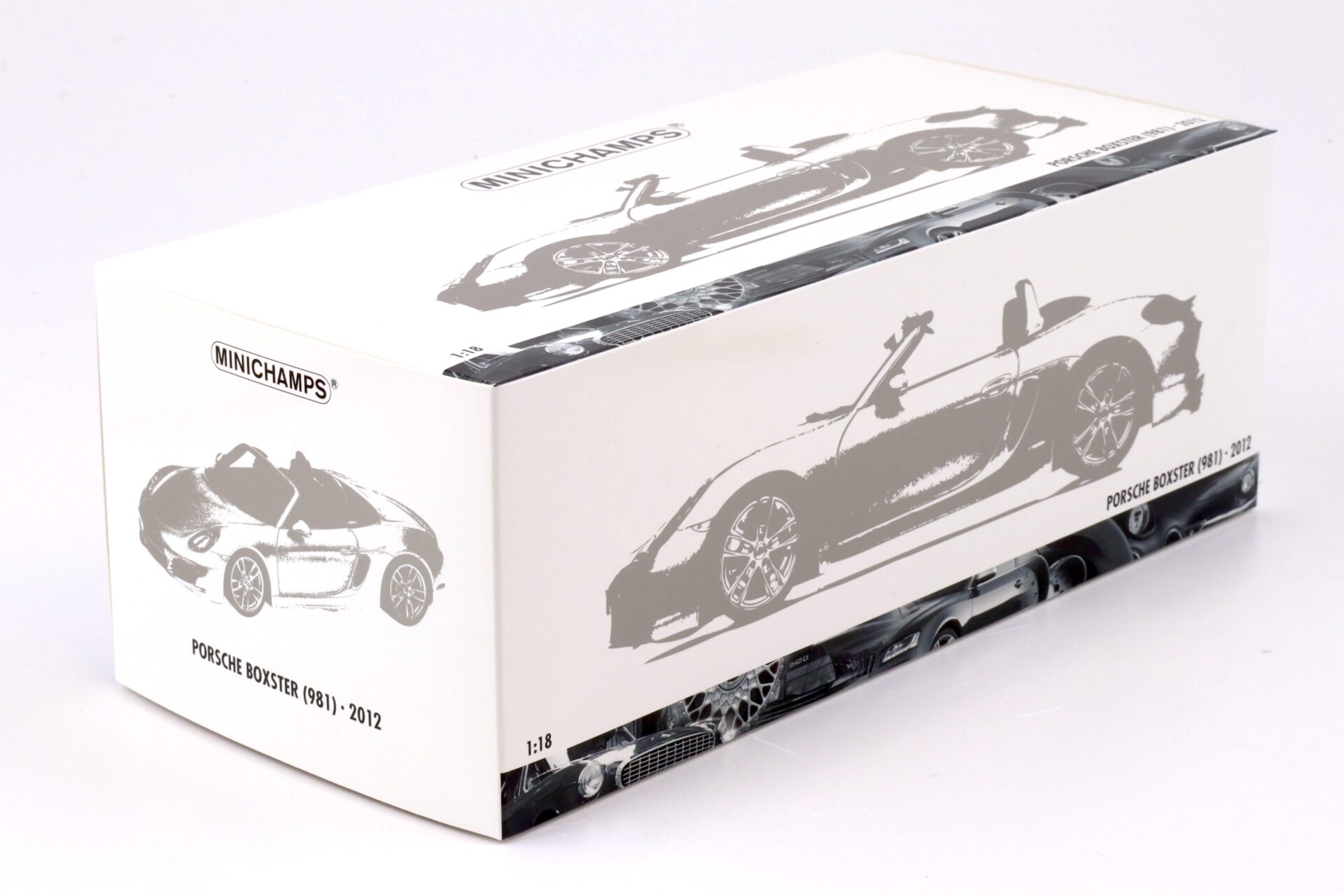 1:18 Minichamps Porsche Boxster S (981) white 2012